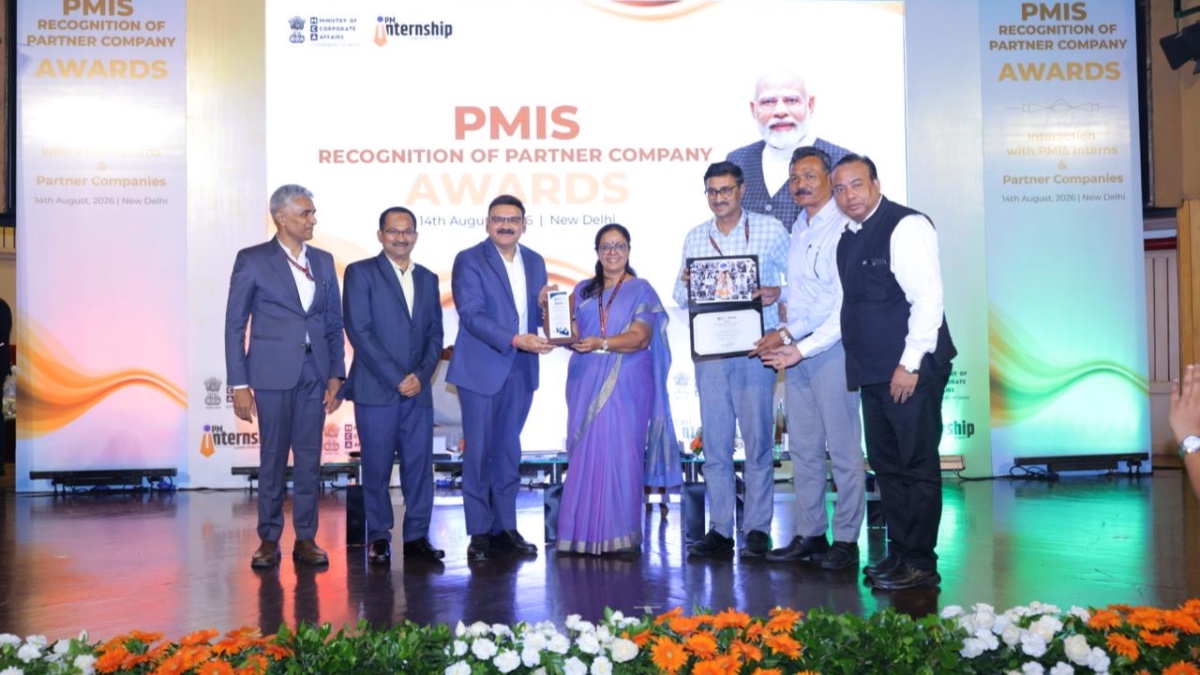 POWERGRID conferred with PMIS Recognition of Partner Company Award