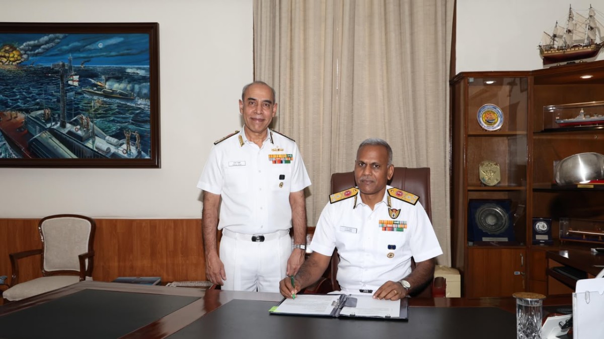 Vice Admiral AN Pramod assumes charge as Deputy Chief of Naval Staff