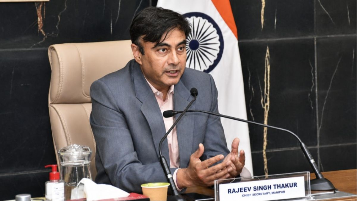 OUR PREDICTION CAME TRUE : Rajeev Singh Thakur appointed Manipur Chief Secretary on September 1