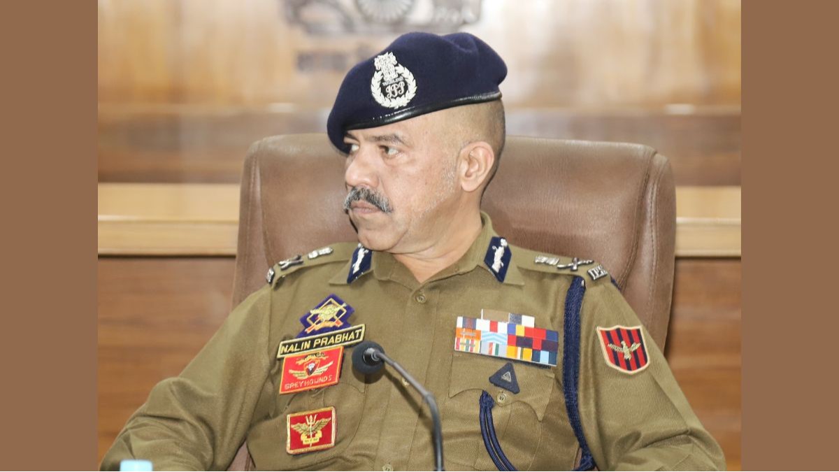 Will J&K DGP Nalin Prabhat move to Centre?