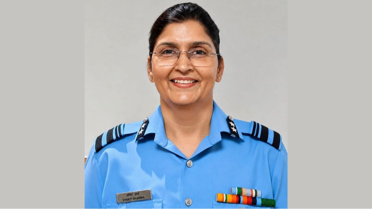 Air Vice Marshal Shakti Sharma is 1st Non-Medical Women Officer to get AVM Rank
