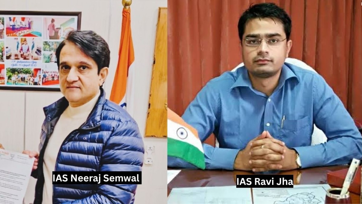 Two IAS officers of AGMUT cadre transferred to Arunachal