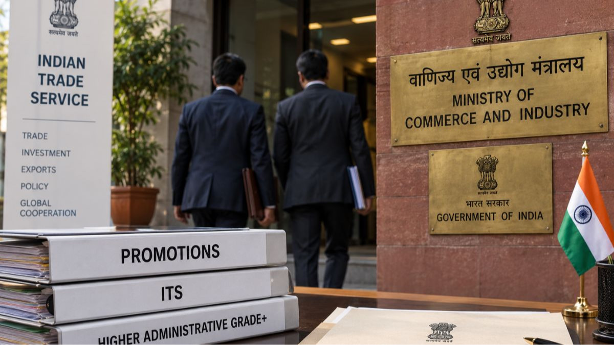 Govt promotes two ITS officers to Higher Administrative Grade+