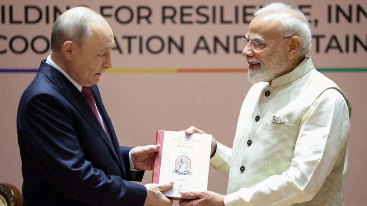 President Putin gets the most favorable press in India?