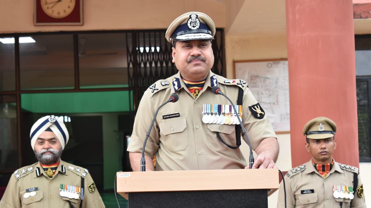 Satish Shriramaji Khandare promoted as Special DG, BSF