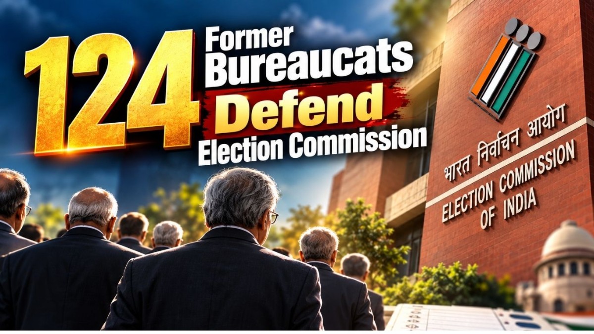 124 former bureaucrats defend election commission, slam vote-rigging claims
