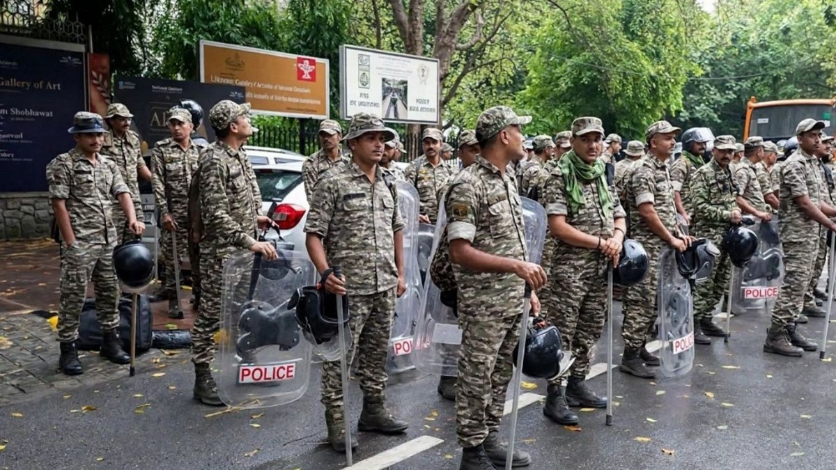 Delhi Police seeks extension of central-force deployment