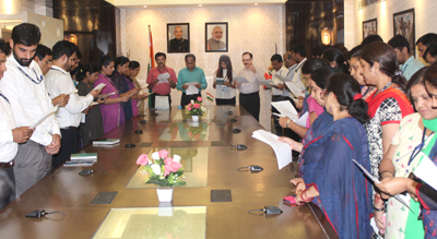 WAPCOS CMD administers â€˜New India Movement 2017-2022 pledgeâ€™