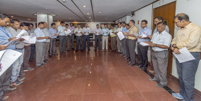 DVC observes vigilance awareness week-2017