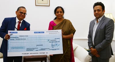 BEML presents Dividend Draft to Raksha Mantri