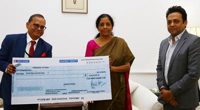 BEML presents dividend draft to Raksha Mantri