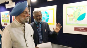 HUDCO organises painting competition on World Habitat Day