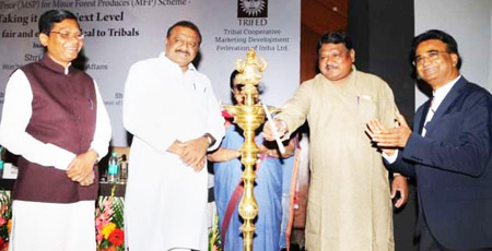 Jual Oram inaugurates National Workshop for Minor Forest Produce