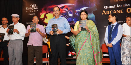 CBI Director A K Verma launches book authored by 12-year-old student