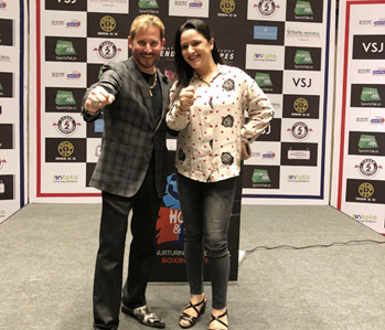 Dr. Sanam appointed as Consultant Physio for stars of International Boxing Event