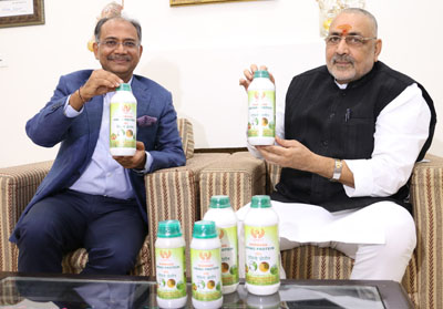 Giriraj Singh launches GNFC Amino Protein to boost crop production