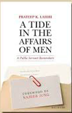 Book written by P K Lahiri launched