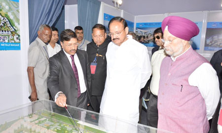Vice President launches new WTC in Delhi