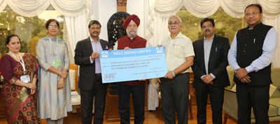 NBCC pays Rs 74.34 cr as final dividend to GOI