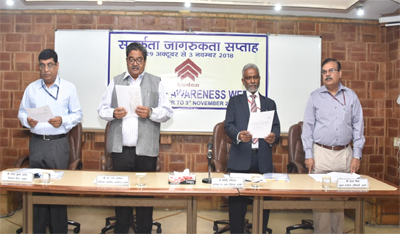HUDCO observers Vigilance Awareness Week 2018