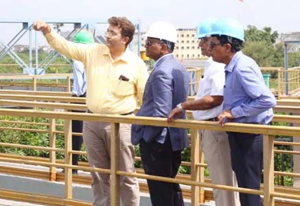ACS Dr R K Gupta visits Surat CETPs