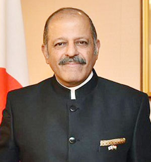 Indiaâ€™s Ambassador to Japan Sujan Chinoy retiring this month