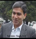Sukhdeo Singh is Development Commissioner, Jharkhand