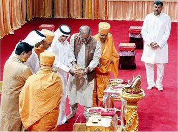 PM Modiâ€™s biggest diplomatic feat- 1st Hindu temple construction in Arab world begins