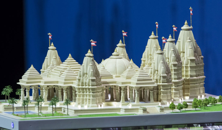 13 acres of land for parking for temple in Abu Dhabi