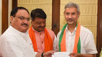 Foreign Minister Dr S Jaishankar joins BJP