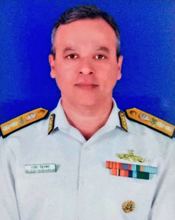 Rear Admiral Rajesh Pendharkar assumes charge as Flag Officer , FOMA