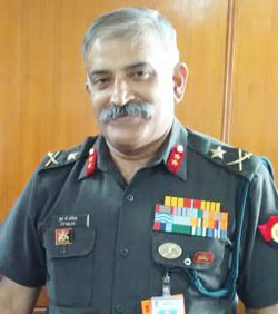 Lt Gen R P Kalita assumes charge as Chief of Staff of Eastern Command , Kolkata
