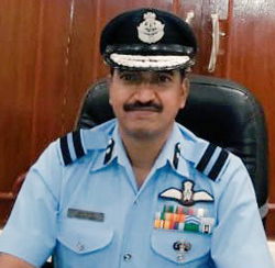 Air Commodore V T Mare assumes charge as AOC, Air Force Station, Guwahati