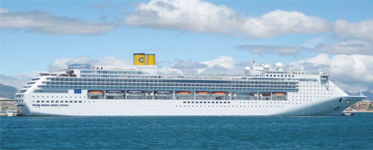 Costa Cruises commences 4th India Sailing season with a larger ship Costa Victoria
