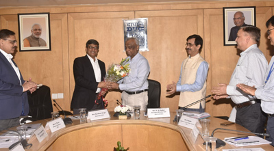 Power Secretary visits Damodar Valley Corporation