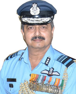 Air Marshal V R Chaudhari assumes charge as Senior Air Staff Officer, EAC, Shillong