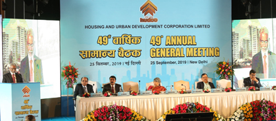 HUDCO CMD Dr Ravi Kanth addresses AGM