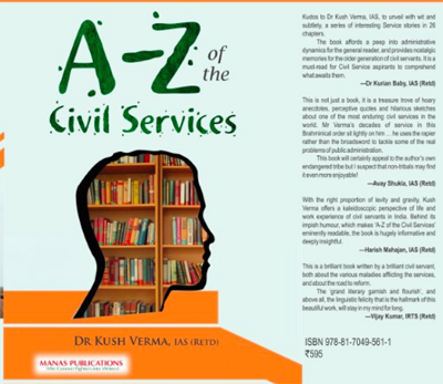 Ex UP cadre IAS officer authors book titled â€˜A-Z of the Civil Servicesâ€™