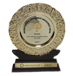SAIL gets Golden Peacock Environment Management Award 2020