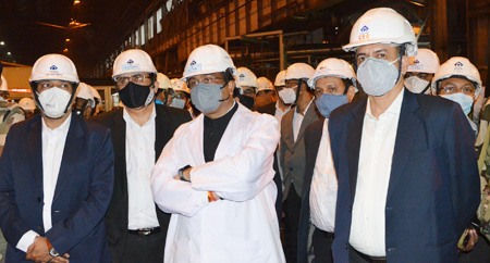 Steel Minister emphasizes role of SAIL steel plants in Mission Purvodaya