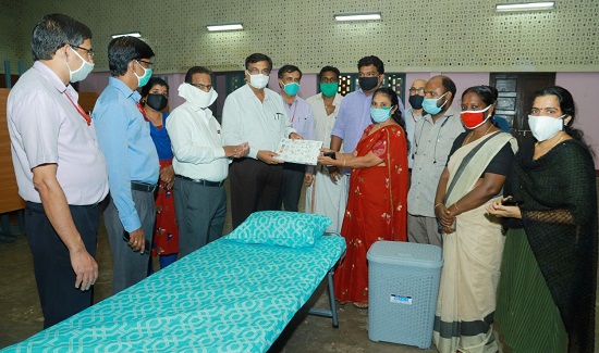 FACT provides its auditorium to Kerala Govt for Covid patients