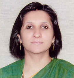 Deepti Gaud Mukherjee is also DG, Noronha Academy of Administration in MP