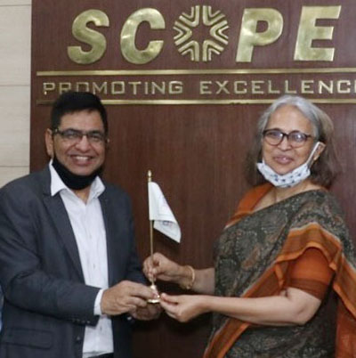 SAIL Chief Mrs Soma Mondal takes over as Chairperson, SCOPE