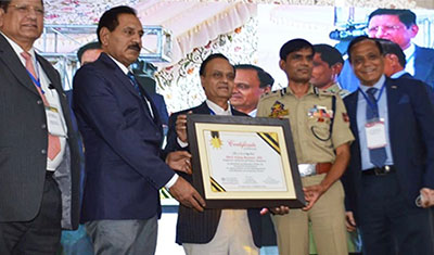 Kashmir IG Vijay Kumar facilitated with Fellowship Award-2021