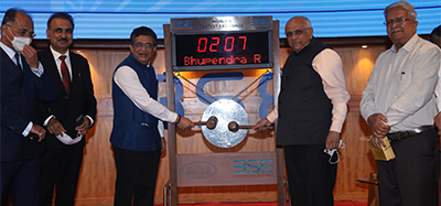 Gujarat CM visits BSE