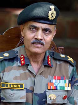 Lt. Gen. JS Nain likely to be posted as Commander, Southern Command