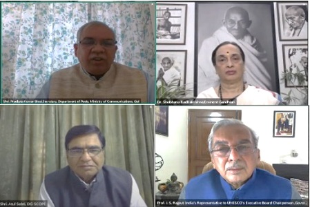 SCOPE Webinar on â€˜Gandhian perspective for value based governanceâ€™