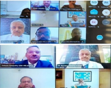 AIIMS, Delhi Director addressed NBCC employees