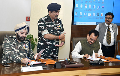 ATT - ITDC inks MoU with CRPF to cater to their travel needs