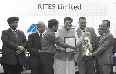 RITES wins National Award for Excellence in cost management